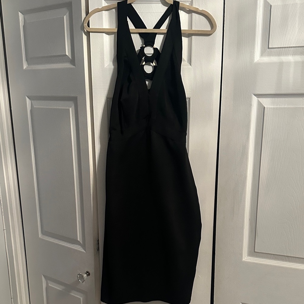 Elegant Black Sleeveless Dress